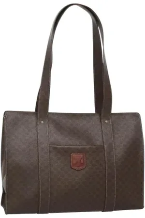 Céline Dames, Pre-owned, Bruin, Maat: ONE Size Leer