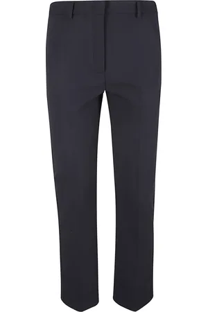 Max Mara Dames, Broeken, Blauw, Maat: 3XS Viscose