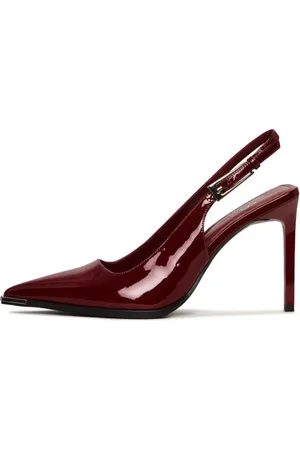 CESARE GASPARI Dames, Schoenen, Rood, Maat: 37 EU Leer