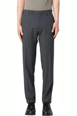 Incotex Heren, Broeken, Zwart, Maat: XL