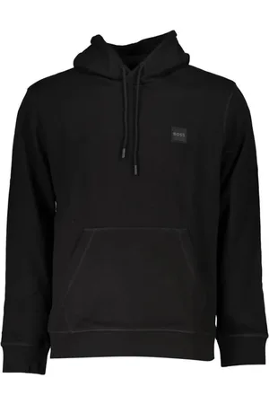 HUGO BOSS Heren, Sweatshirts & Hoodies, Zwart, Maat: S Katoen