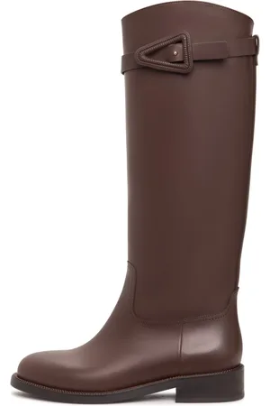 CESARE GASPARI Dames, Schoenen, Bruin, Maat: 37 EU Leer
