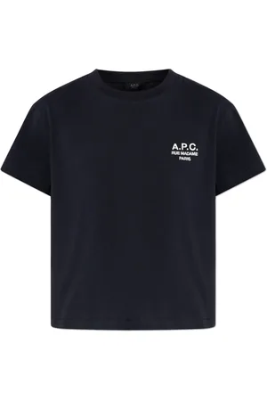 A.P.C. Dames, Tops, Zwart, Maat: L Katoen