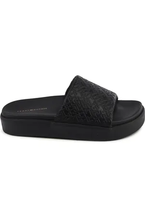 Tommy Hilfiger Dames, Schoenen, Zwart, Maat: 36 EU Poliester