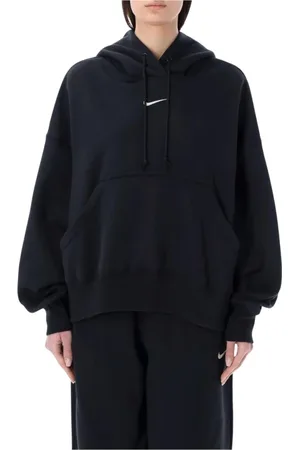 Nike Dames, Sweatshirts & Hoodies, Blauw, Maat: M Katoen