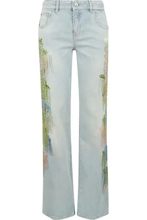 BLUMARINE Dames, Jeans, Blauw, Maat: S Denim