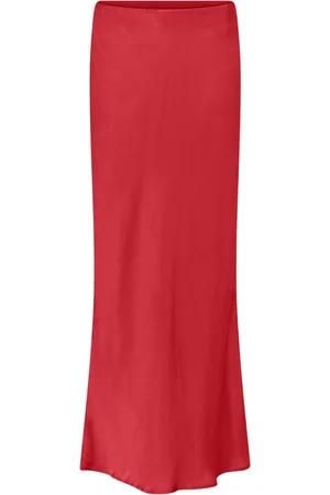 Bruuns Bazaar Dames, Rokken, Rood, Maat: XS Viscose