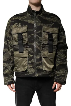 Dolce & Gabbana Heren, Jassen, Veelkleurig, Maat: XL Katoen
