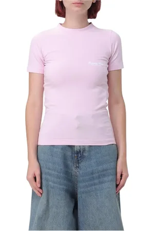 Balenciaga Dames, Tops, Roze, Maat: M Katoen