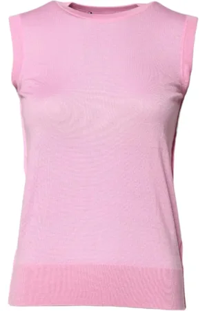 Dolce & Gabbana Dames, Truien, Roze, Maat: 3XS Kasjmier