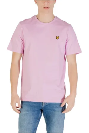 Lyle & Scott Heren, Tops, Roze, Maat: 2XL Katoen