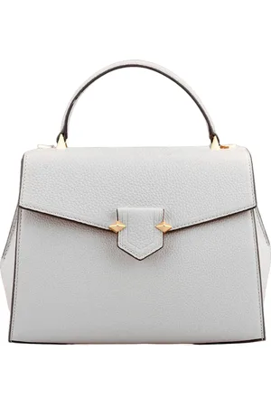 Pourchet Paris Dames, Tassen, Wit, Maat: ONE Size Leer