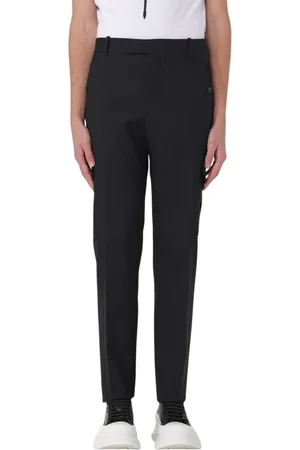 Alexander McQueen Heren, Broeken, Zwart, Maat: M