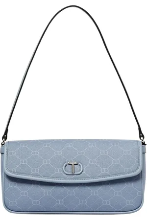 Twin-Set Dames, Tassen, Blauw, Maat: ONE Size