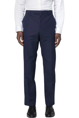 Gucci Heren, Broeken, Blauw, Maat: L Leer
