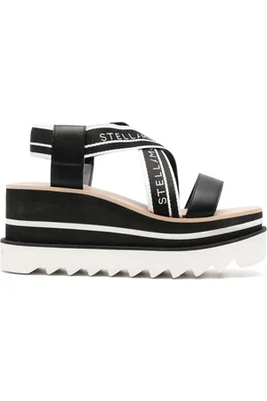 Stella McCartney Dames, Schoenen, Zwart, Maat: 38 1/2 EU