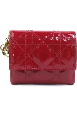 Dior Dames, Pre-owned, Rood, Maat: ONE Size Leer