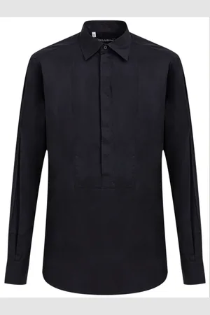 Dolce & Gabbana Heren, Overhemden, Zwart, Maat: L