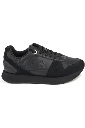 Tommy Hilfiger Dames, Schoenen, Zwart, Maat: 39 EU Leer