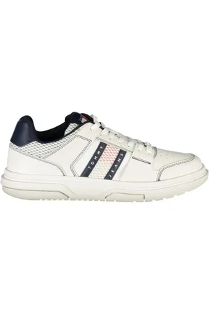 Tommy Hilfiger Heren, Schoenen, Wit, Maat: 43 EU Poliester