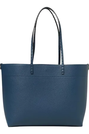Fendi Dames, Tassen, Blauw, Maat: ONE Size Leer
