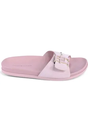 Tommy Hilfiger Dames, Schoenen, Roze, Maat: 39 EU Leer