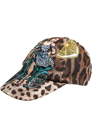 Dolce & Gabbana Dames, Accessoires, Bruin, Maat: 57 CM Zijde