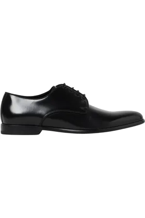 Dolce & Gabbana Heren, Schoenen, Zwart, Maat: 41 1/2 EU Leer