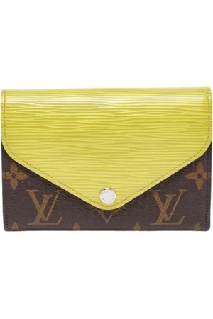 LOUIS VUITTON Dames, Pre-owned, Geel, Maat: ONE Size Leer