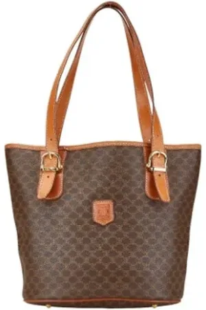 Céline Dames, Pre-owned, Bruin, Maat: ONE Size Leer