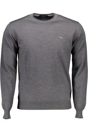 HARMONT&BLAINE Heren, Truien, Grijs, Maat: 2XL