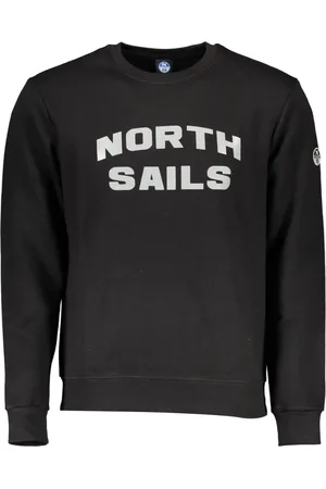 North Sails Heren, Sweatshirts & Hoodies, Zwart, Maat: M