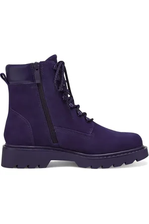 Tamaris Dames, Schoenen, Paars, Maat: 40 EU Leer