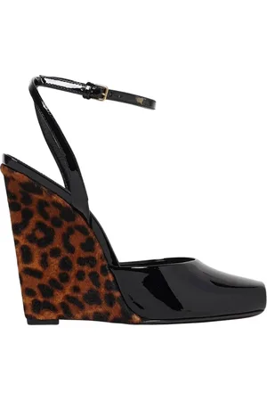Saint Laurent Dames, Schoenen, Zwart, Maat: 37 EU Leer