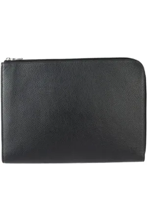LOUIS VUITTON Dames, Pre-owned, Zwart, Maat: ONE Size Leer