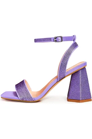 CESARE GASPARI Dames, Schoenen, Paars, Maat: 39 EU Leer