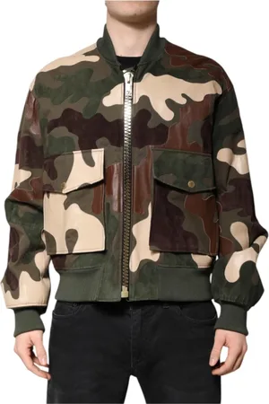 Dolce & Gabbana Heren, Jassen, Veelkleurig, Maat: XL Katoen