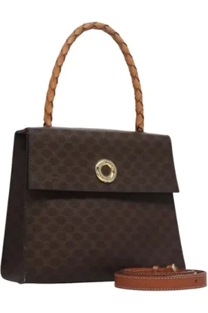 Céline Dames, Pre-owned, Bruin, Maat: ONE Size Leer