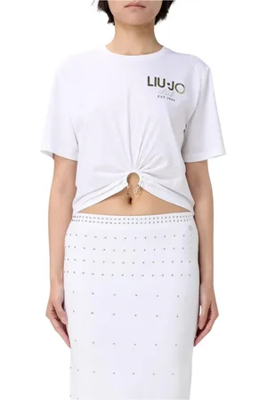 Liu Jo Dames, Tops, Wit, Maat: XS Katoen