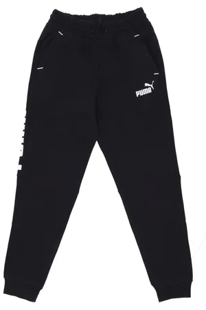 PUMA Heren, Broeken, Zwart, Maat: S Fleece