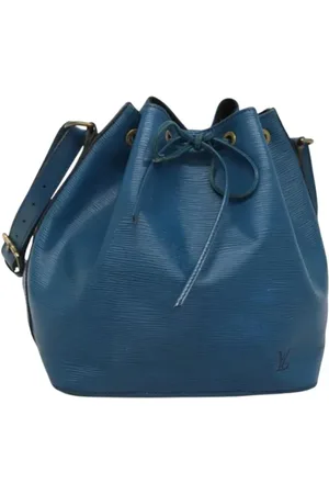 LOUIS VUITTON Dames, Pre-owned, Blauw, Maat: ONE Size Leer