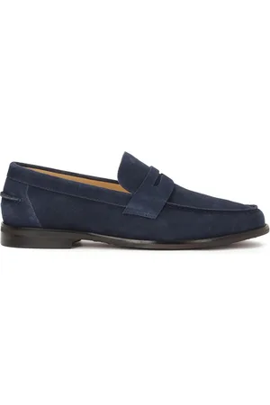 Kazar Heren, Schoenen, Blauw, Maat: 45 EU Suède