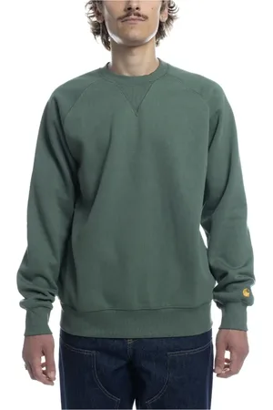 Carhartt Heren, Sweatshirts & Hoodies, Groen, Maat: S Katoen
