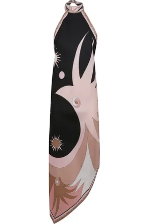 Emilio Pucci Dames, Jurken, Veelkleurig, Maat: XS Zijde