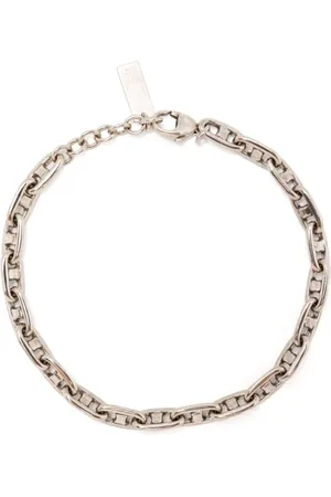 Saint Laurent Heren, Accessoires, Grijs, Maat: L