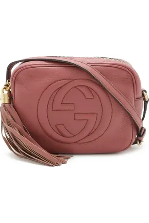 Gucci Dames, Pre-owned, Roze, Maat: ONE Size Leer
