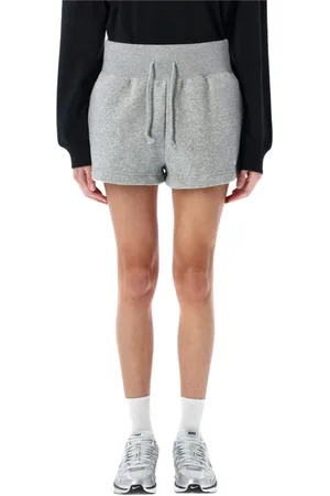 Nike Dames, Korte broeken, Grijs, Maat: XS Fleece
