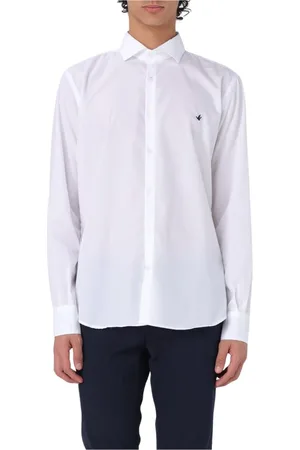 BROOKSFIELD Heren, Overhemden, Wit, Maat: 2XL Katoen