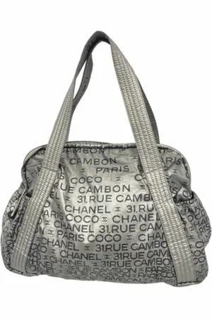 CHANEL Dames, Pre-owned, Grijs, Maat: ONE Size Poliester