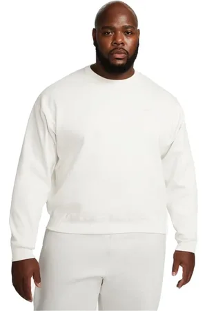 Nike Heren, Sweatshirts & Hoodies, Wit, Maat: M Katoen